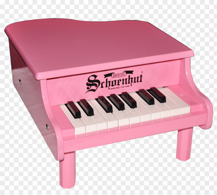Hand-painted Piano Digital Schoenhut Company Grand Keyboard PNG