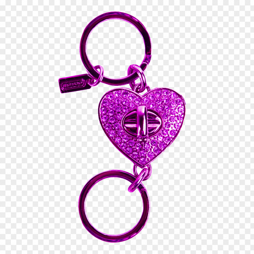 Interlocking Key Ring Keychain Decorative Arts Icon PNG