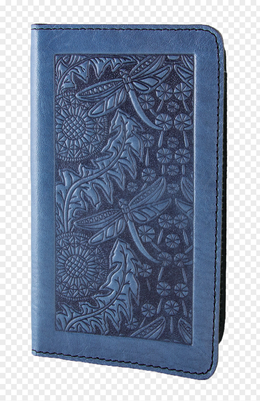 Leather Cover Wallet Electric Blue Sky PNG
