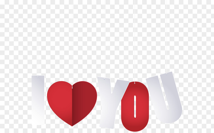 Lovely Text Love Valentine's Day Heart Clip Art PNG