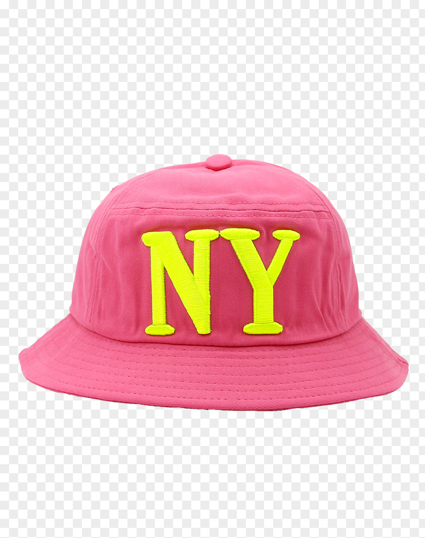 Pink Bucket Hats For Women Baseball Cap Woman Product Design Hat PNG