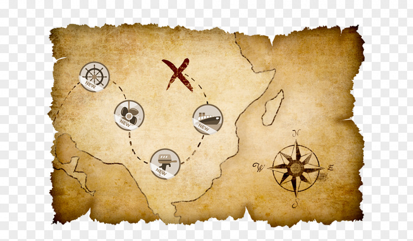 Pirate Map Treasure Stock Photography Clip Art PNG