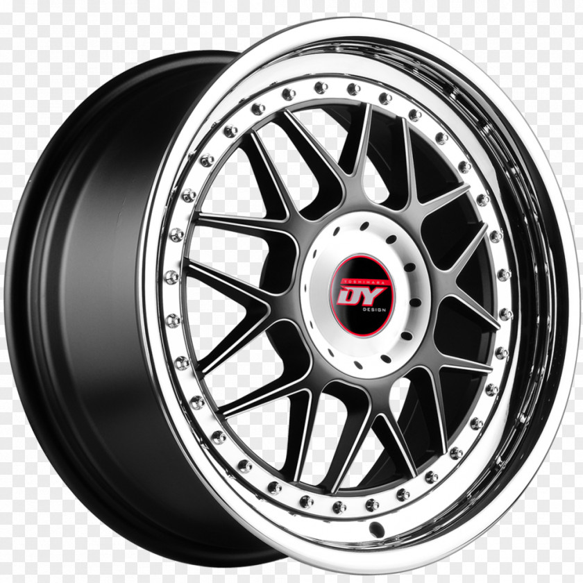 Black Tire Alloy Wheel Car Sizing PNG
