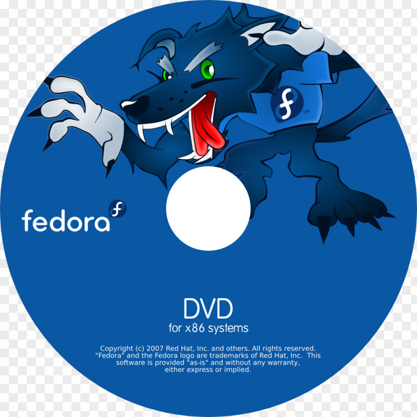 Dvd Fedora DVD Compact Disc Computer Software Linux PNG