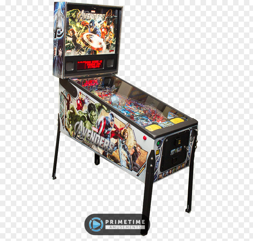 Hulk Pinball Arcade Game Stern Electronics, Inc. Video PNG