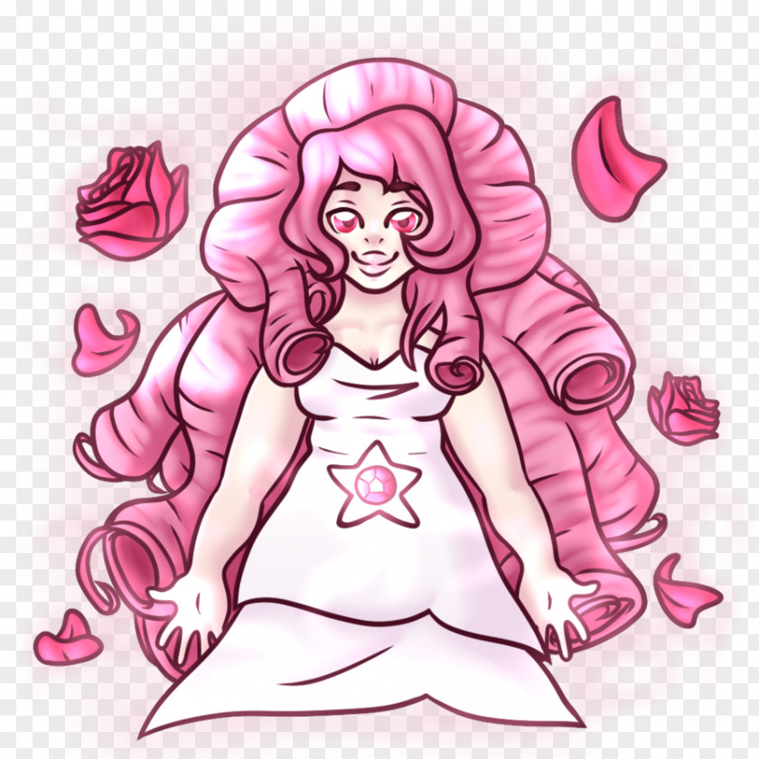 Rose Quartz Fairy Pink M Finger Clip Art PNG