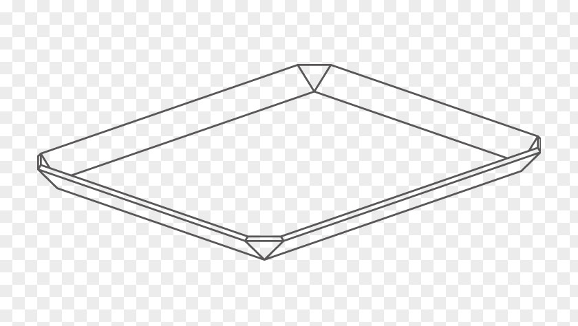 Square Plate Line Triangle PNG