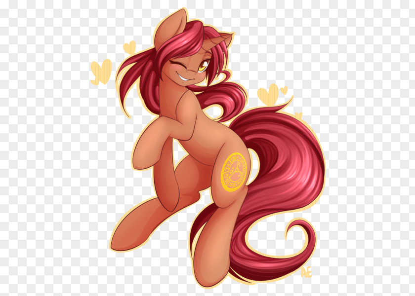 Strawberry Horse Drawing Cartoon PNG