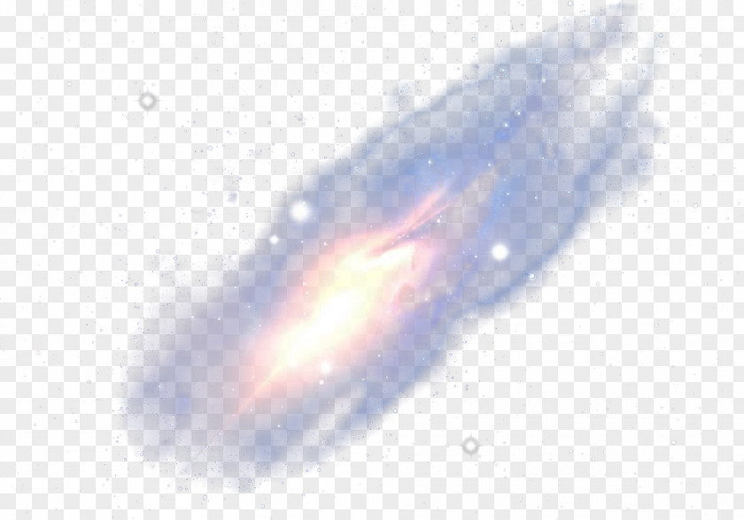 Blue Elliptical Galaxy Angle Pattern PNG