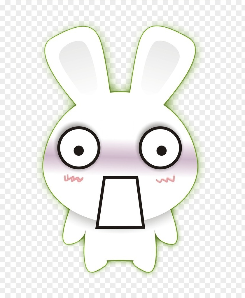 Cartoon Rabbit White Easter Bunny Drawing PNG