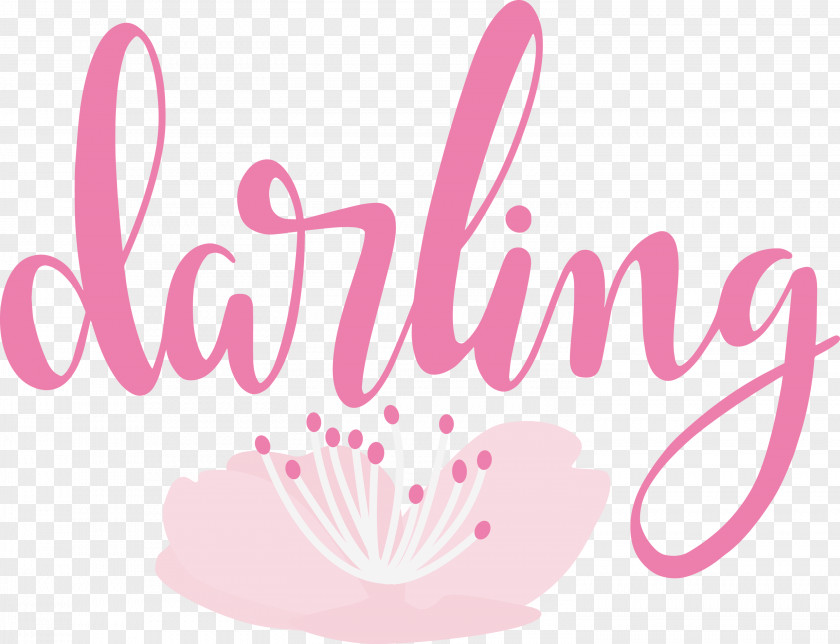 Darling Wedding PNG