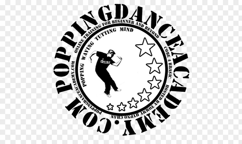 Logo Popping Dance Tutorial Lesson PNG