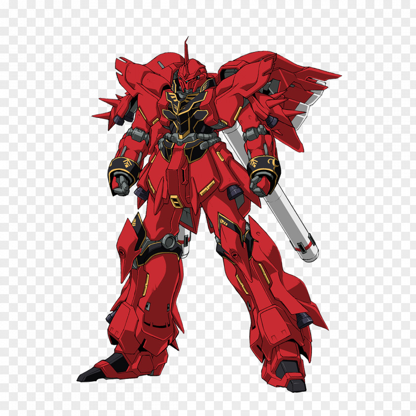 Mobile Suit Gundam Unicorn Char Aznable โมบิลสูท シナンジュ PNG シナンジュ, Anime clipart PNG