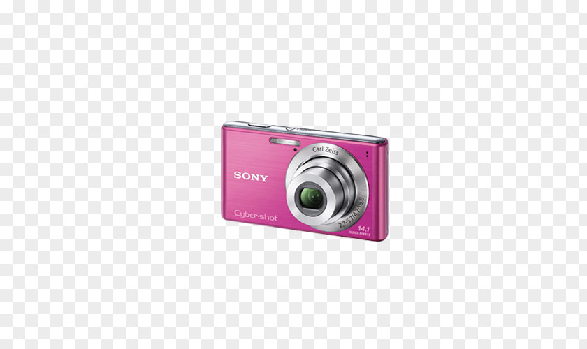 Purple Red Digital Camera Point-and-shoot Zoom Lens Data Liquid-crystal Display PNG