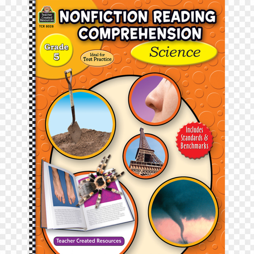 Science Reading Comprehension Fifth Grade Non-fiction Worksheet PNG