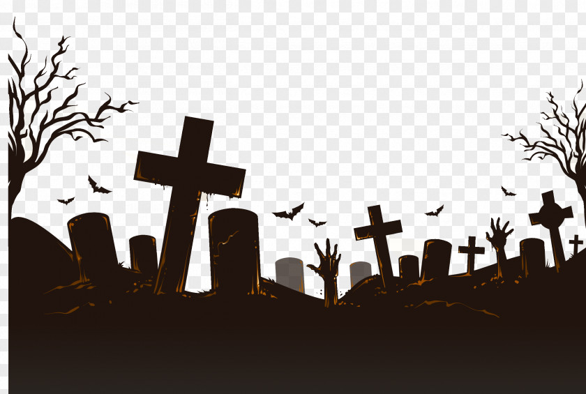 Cemetery Grave Headstone Clip Art PNG