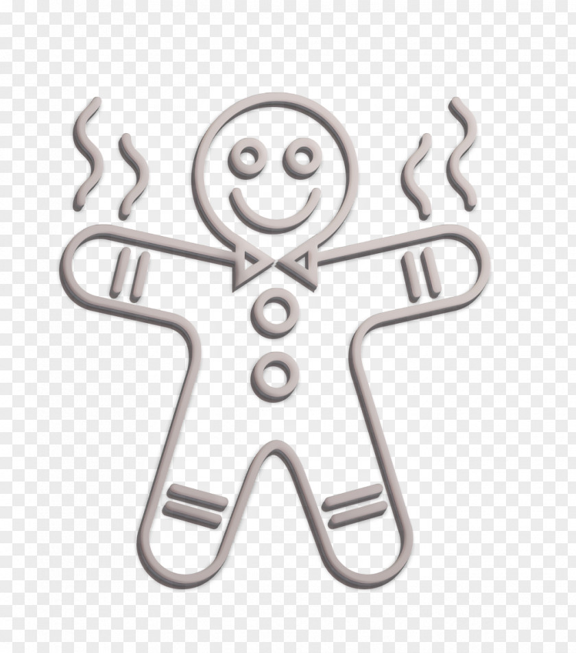 Gingerbread Jewellery Man PNG