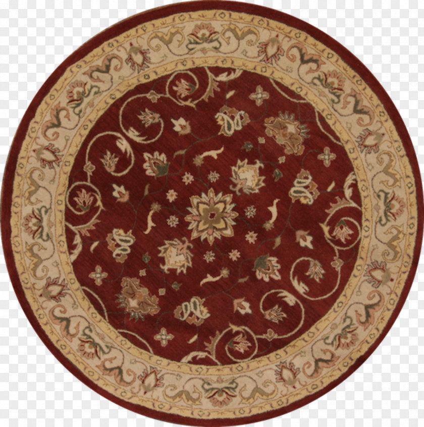Rugs Agra Brown Ushak Carpet Red 8x8, Inc. PNG