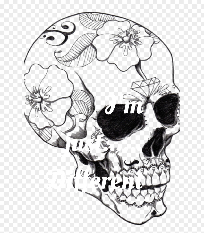 Skull Calavera Coloring Book Day Of The Dead Adult PNG