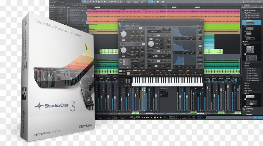 The Expression Of Digital Audio Workstation Studio One PreSonus Sound Recording And Reproduction PNG