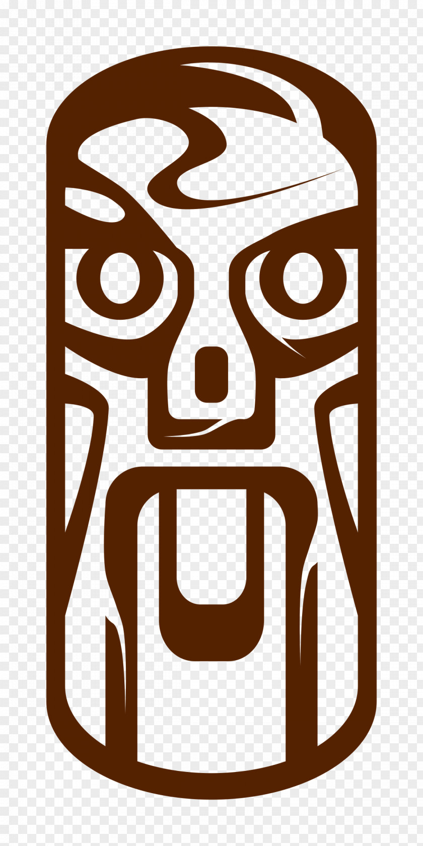Tribal Totem Tiki Bar Hawaiian Clip Art PNG