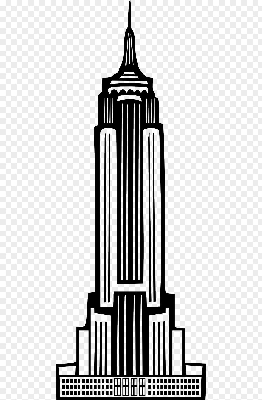 Architect Empire State Building Rockefeller Center Clip Art PNG