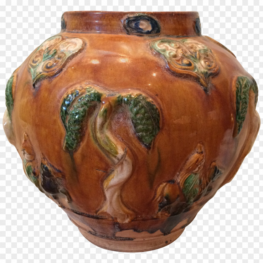 Olivine Vase Ceramic Terracotta Pottery Decorative Arts PNG