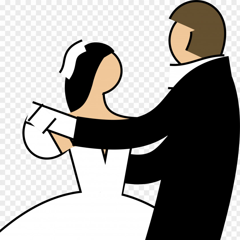Pbs Silhouette Clip Art Couples Bridegroom Wedding Dance PNG