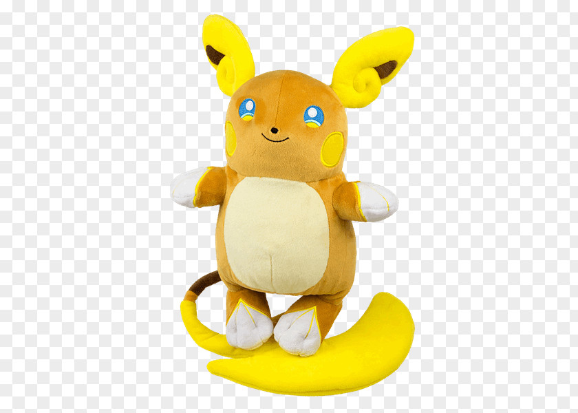 Plush Toy Pokémon Sun And Moon Pikachu Raichu Stuffed Animals & Cuddly Toys PNG