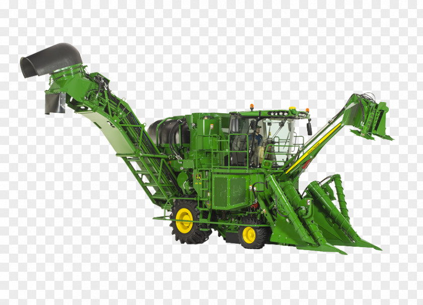 Tractor John Deere Combine Harvester Sugarcane PNG