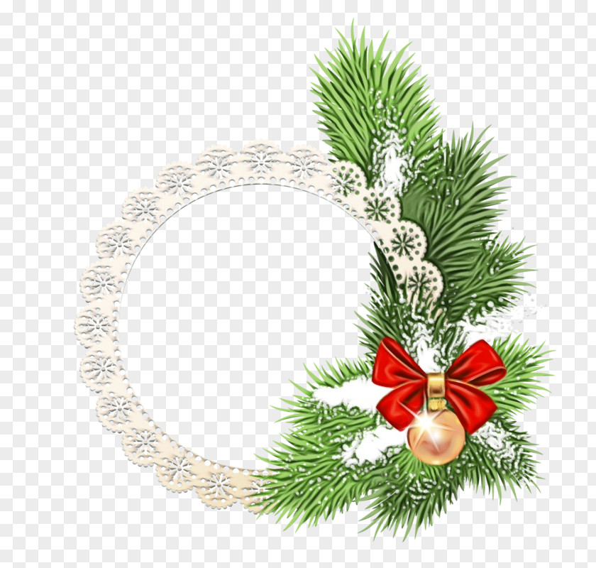 White Pine Christmas Decoration PNG