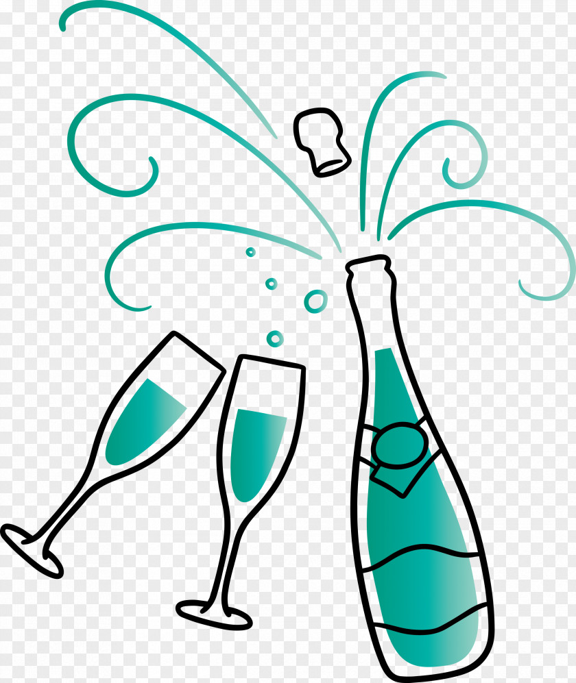 Champagne Party PNG