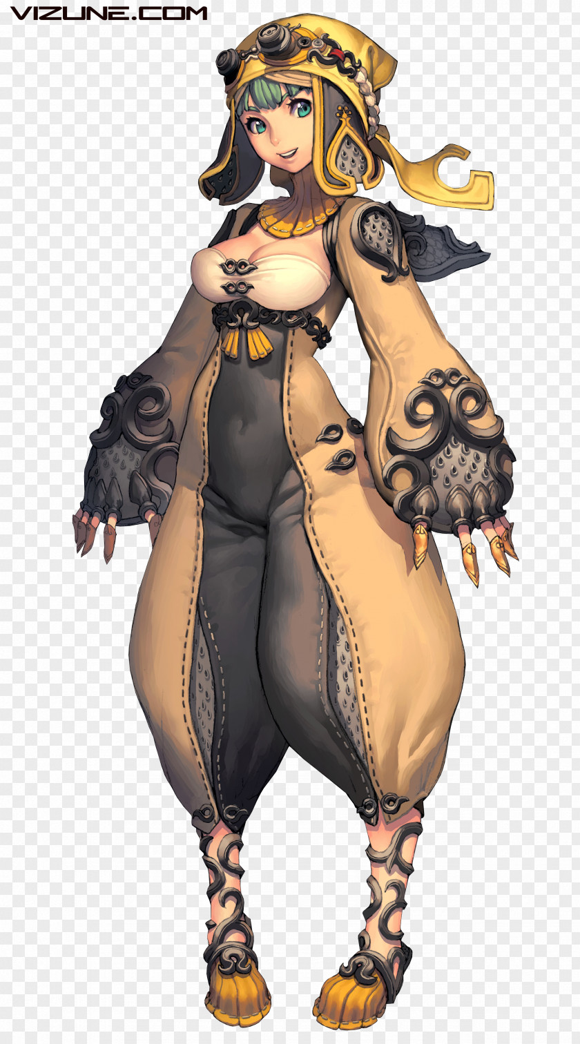 Design Blade & Soul Art Model Sheet Illustration PNG