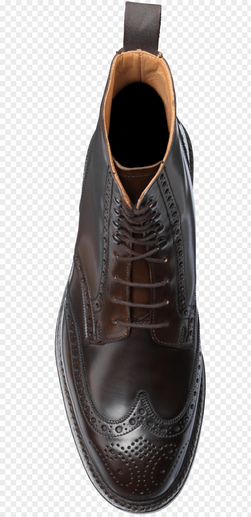 Goodyear Welt Shell Cordovan Brogue Shoe Crockett & Jones Leather PNG