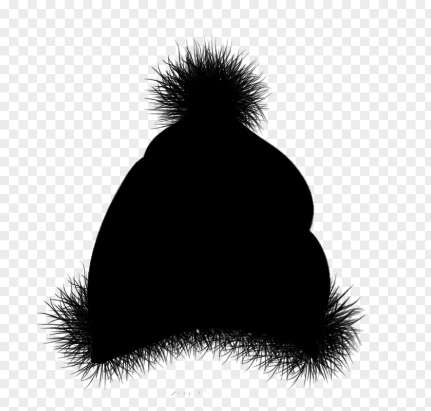 M Fur Black & White PNG