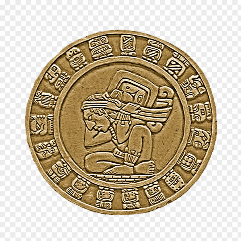 Coin Maya Civilization History Brass Inca Empire PNG