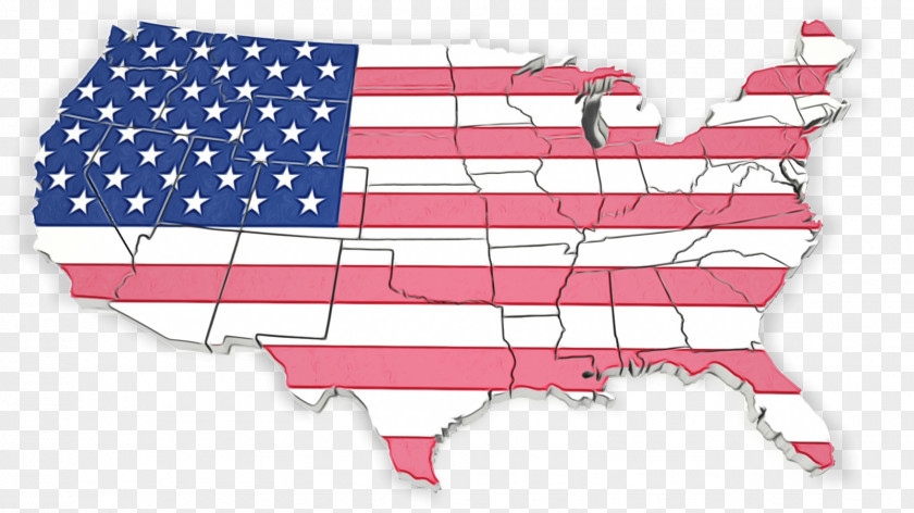 Flag Of The United States U.S. State Map Vector Graphics PNG