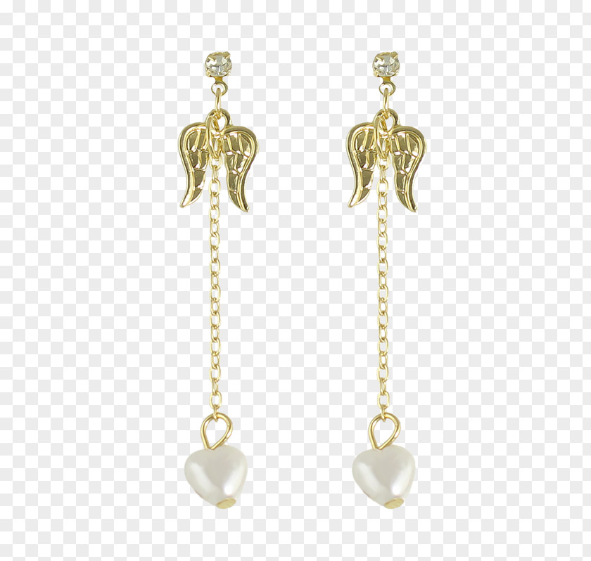 Jewellery Earring Imitation Pearl Gemstones & Rhinestones PNG