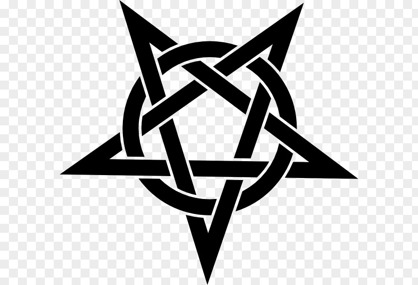 Pentagram Pentacle Symbol Wicca Satanism PNG