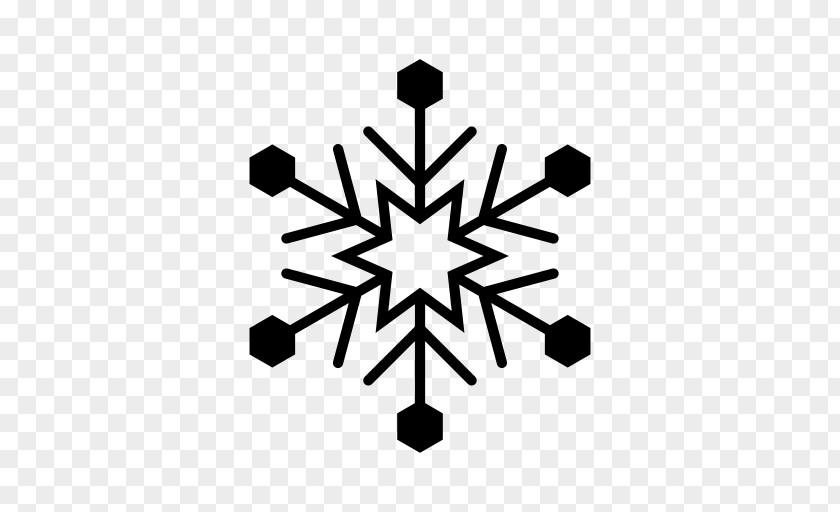 Beautiful Snowflake Clip Art PNG