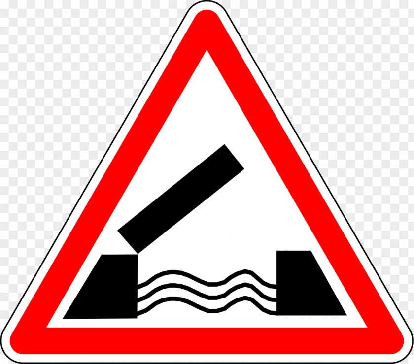 Danger Road Sign In France Panneau De Signalisation Traversée D'une Aire Aérien En Warning Signs Pont Mobile Traffic PNG