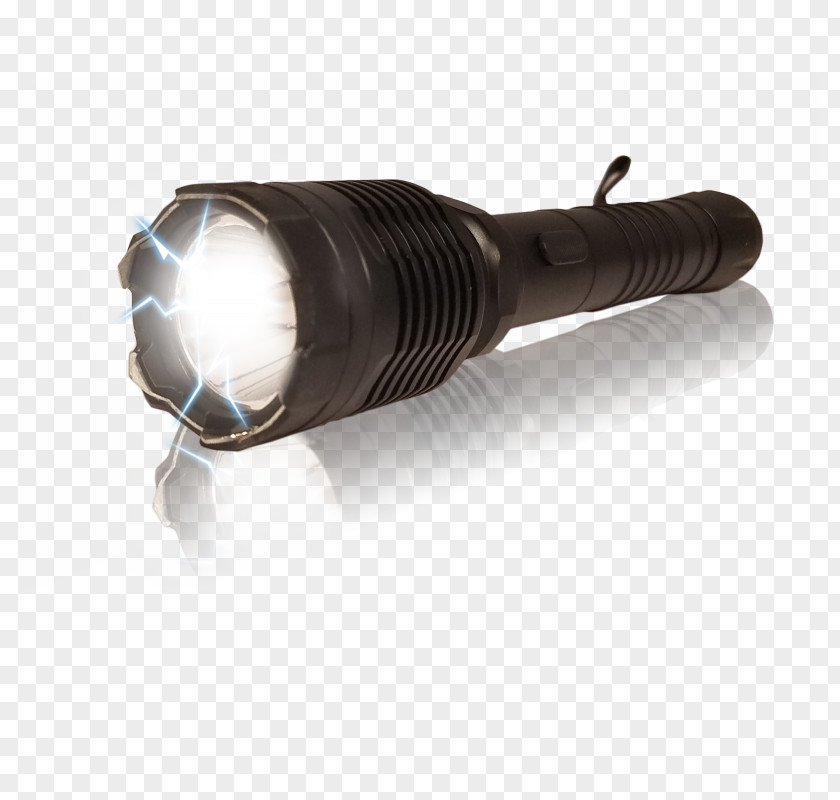 Flashlight Call Phone Electroshock Weapon Taser Self-defense Gun PNG