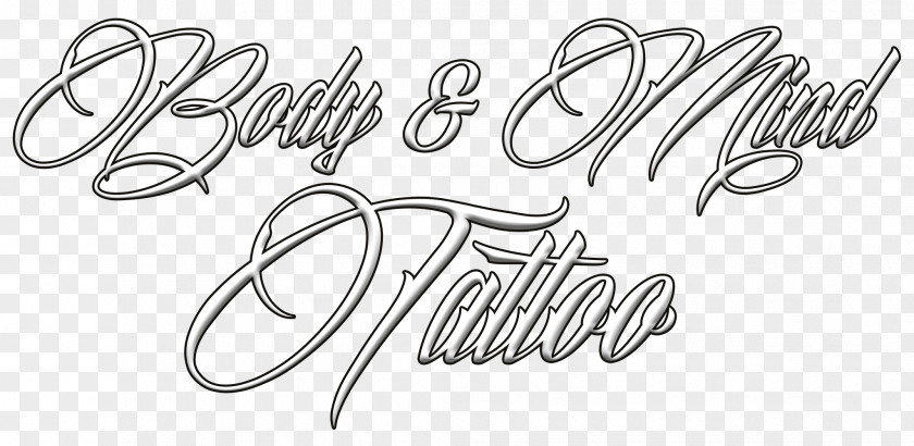 Mind And Body Line Art Jewellery Font PNG
