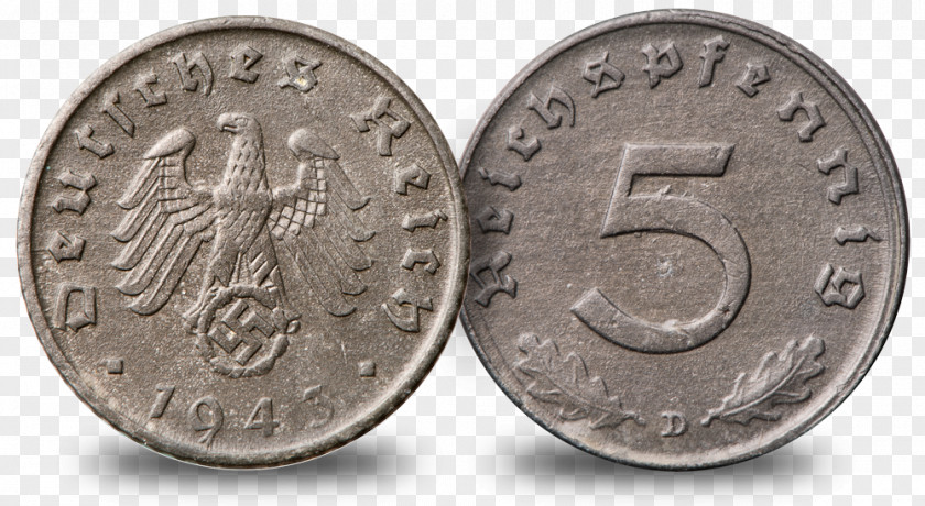 Coin Penny Currency 50-cent Piece PNG