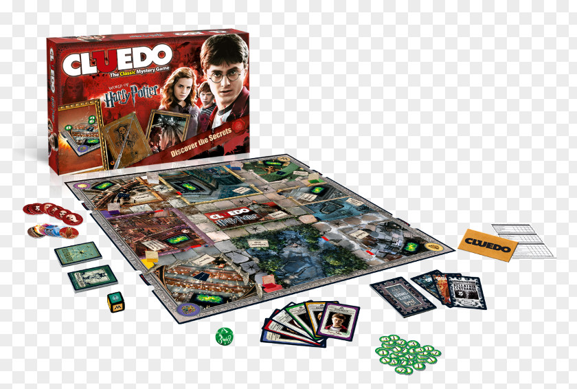 Harry Potter Hasbro Cluedo Board Game Tabletop Games & Expansions PNG