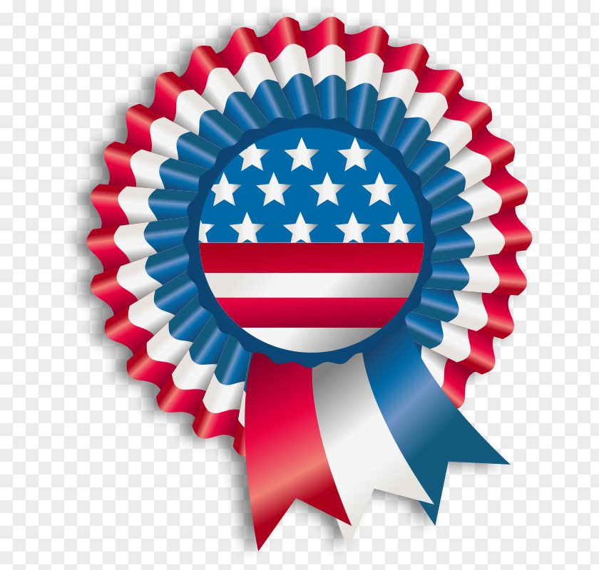 Independence Day Ribbon Flag Of The United States Clip Art PNG