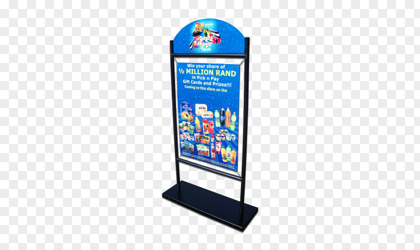 Creative Poster Standee Display Device Advertising PNG