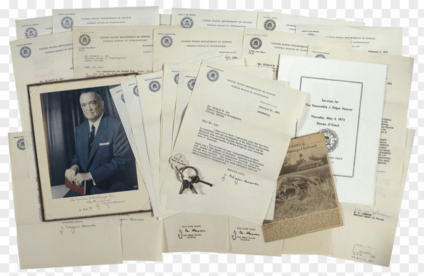 First Interstate Bank Pennie Harcsa Paper J. Edgar Hoover PNG