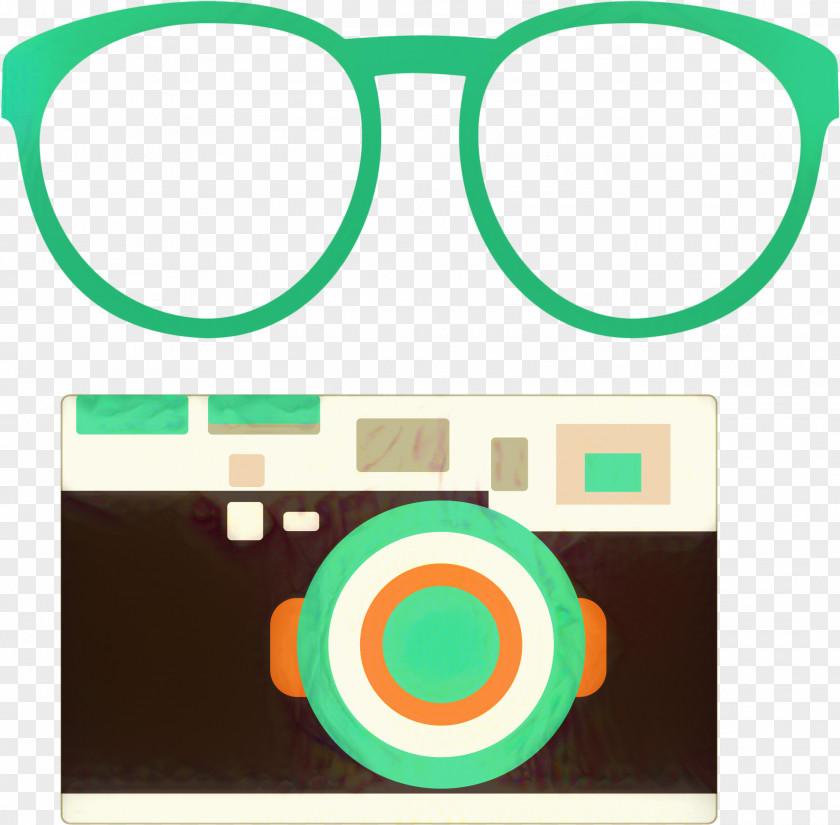 Green Eyewear Glasses Background PNG