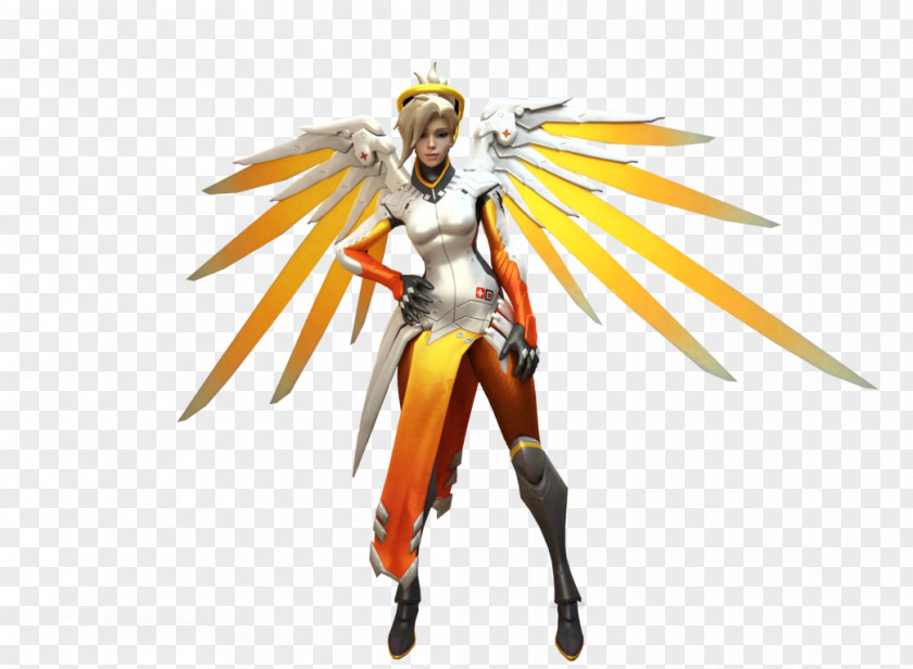 Overwatch Mercy Digital Art Fan PNG art art, others clipart PNG